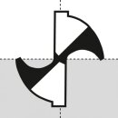 Triuso Spiralbohrer HSSCo 8,0mm L=117mm, 3-Flächenschaft, 1004