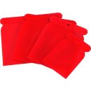 Triuso Japanspachtelsatz 4-tlg. rot Kunststoff, 5/8/10/12cm