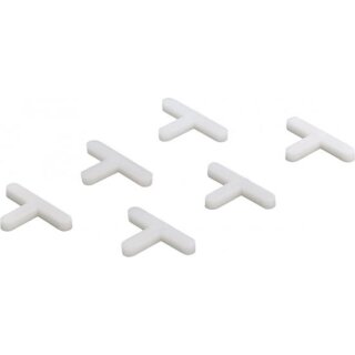 Triuso Fliesen-T-Stücke 10mm,200 Stck Kunststoff, L=31mm