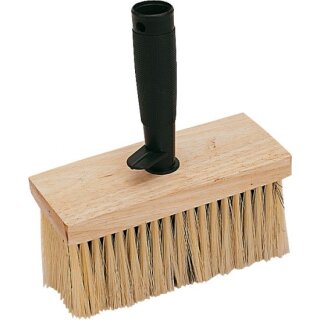 Triuso Deckenbürste 170x70 mm Kunstborsten dunkel,Holzkörper