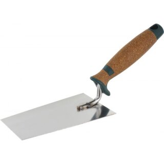 Triuso Berner Putzkelle 140mm, Serie Kork, rostfrei