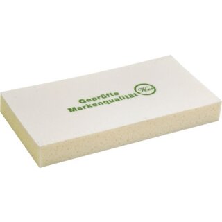 Triuso Hydroschwammbelag 35mm,15x29cm Klettverschluss, geschlitzt