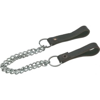 Triuso Hammerkette, 2 Lederschlaufen, Kette extra reißfest, Premium