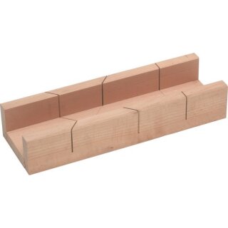 Triuso Schneidlade, Buche, 300mm innen 65x38mm,genutet und gel.