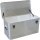 Triuso Aluminium-Box 90l, 78x39x38cm inkl.2Zylinderschlösser,Deckel - Speditionsversand