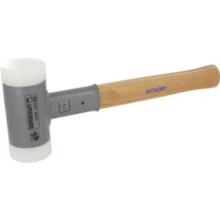 Triuso Rückschlagfreier 30mm Schon- hammer m.Hickorystiel