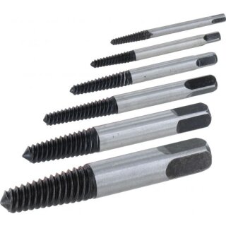 Triuso Schraubenausdrehersatz 6-tlg., Gr. 1-6, M3-24, Premium