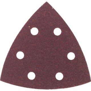 Triuso Delta-Haftschleifblatt Korund gelocht, 94mm, Korn 50