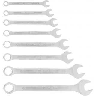 Triuso Maulringschlüsselsatz 8-teilig Gedore Carolus, CV, verchromt