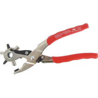 Triuso Revolverloch- und Ösenzange für Ösen 4,5/5/5,5 mm, Premium