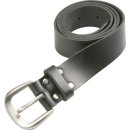 Triuso Ledergürtel schwarz 38mm breit für Bundw. 75-120cm