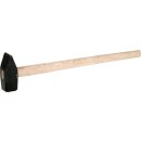 Triuso Vorschlaghammer 6 kg mit Eschenstiel 90 cm -...
