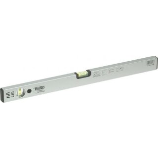 Triuso TRIUSO - Wasserwaage 60 cm eloxiert, Genauigkeit 1,0 mm/m