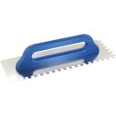 Triuso Aufziehglätte 38x13cm,gez.15mm Edelstahl 0,7mm, Holzgriff