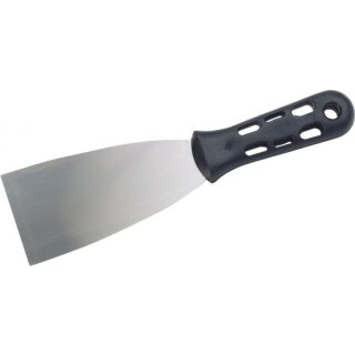 Triuso Malerspachtel 80 mm,rostfrei, Edelst., poliert,Kunststoffgr.