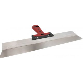 Triuso Fassadenspachtel 475mm, runde Ecken, Alu-Schiene, rostfrei