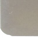 Triuso Fassadenspachtel 475mm, runde Ecken, Alu-Schiene, rostfrei