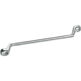 Triuso Doppelringschlüssel, SW 8x9 DIN 838, Chrom Vanadium