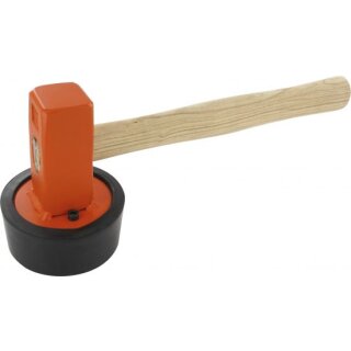 Triuso Plattenlegerhammer 1250g,rund, deutsche Markenqualität