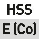 Triuso Edelstahlbohrer, HSSCo, 4,8mm Cobaltlegierung