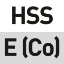 Triuso Edelstahlbohrer, HSSCo, 9,5mm Cobaltlegierung