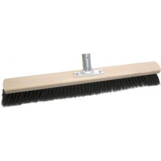 Triuso Saalbesen 80 cm, Naturhaar Buchenholz, Stielehalter 28mm