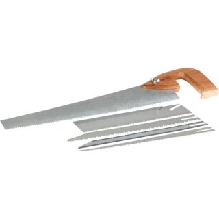 Triuso Nestsäge 6-teilig,mit 5 Säge- blätter für Holz und Metall