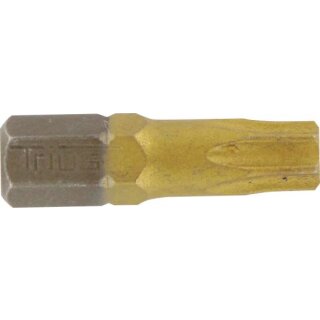 Triuso 1/4" Bit Torx T30, TIN- Beschichtung,2 Stück in SB-Box