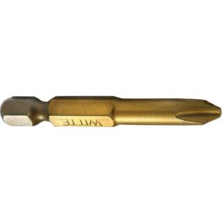 Triuso Bit 1/4" PH3, 50mm, TIN- Beschichtung
