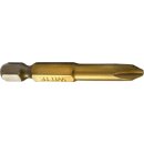 Triuso Bit 1/4" PH3, 50mm, TIN- Beschichtung
