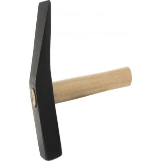 Triuso Pflastererhammer 1500 g Berliner Form, mit Stiel