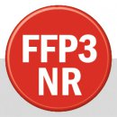 Triuso Feinstaubmaske FFP3, 1 Stück Ausatemventil,Fein-Metallstaub
