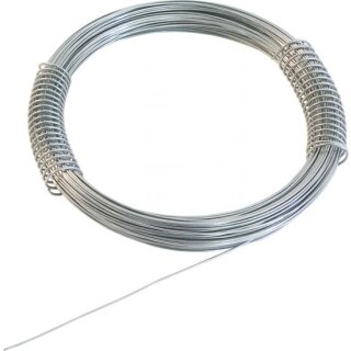 Triuso 1052745-T Blumenbindedraht 1,0mm x 25m aus Metall