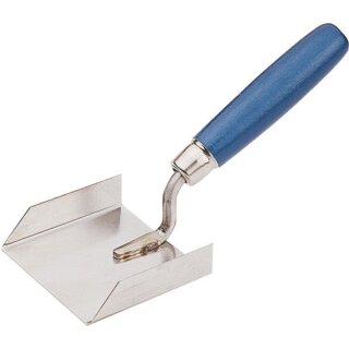 Triuso Stukkateurecksp. beidseitig aufgeb. 80x80x20 mm, Edelstahl