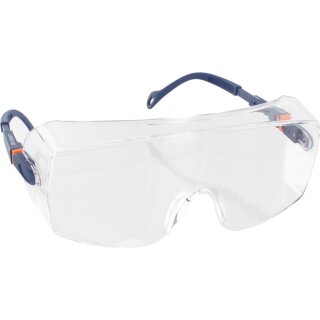 3M Triuso 3M Schutz-Überbrille, klar AS/UV, verstellbare Bügel