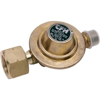 Triuso Druckregler 2,5 bar, Kombi- Anschluss für 5,11,33kg Flaschen