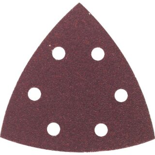 Triuso Delta-Haftschleifblätter-Set 96mm,gelocht,je 10xK60/120/180