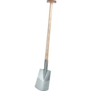 Triuso Bremer-Spaten, Eschen-T-Stiel 85cm, 270x180/210mm - Speditionsversand