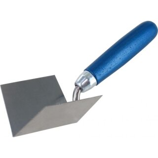 Triuso Stukkateureckspachtel Inneneck 80x60x60 mm, Edelstahl