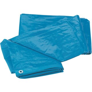 Triuso Abdeckplane 2x3 m, grün-blau 70 gr./m²