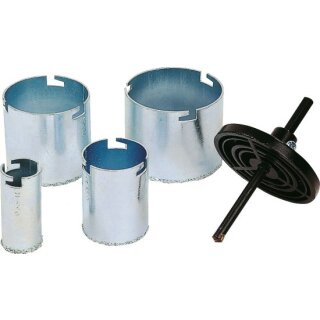 Triuso HM-Fliesenlochbohrer-Satz 6-tlg., 33/53/73/83 mm