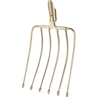 Triuso Rübengabel, 6 Zinken,Zinkenl. 37cm,Spitzenbr.30cm, oh.Stiel