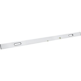 Triuso Richtlatte 2,0m, 2 Libellen, 2Handgriffe, extra stark - Speditionsversand