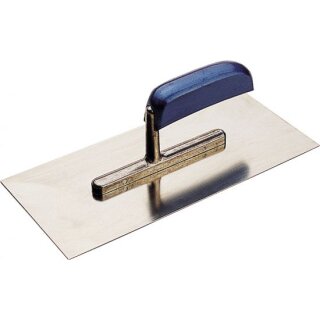 Triuso Glättekelle ungez., 1 mm stark 28x13 cm, Edelstahl rostfrei