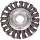 Triuso Zopf-Rundbürste 115x12x22,2mm 20Z, Stahldraht...