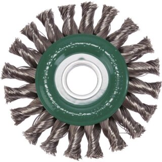 Triuso Zopf-Rundbürste 115x12x22,2mm 20Z, Edelstahldraht gl. 0,50mm