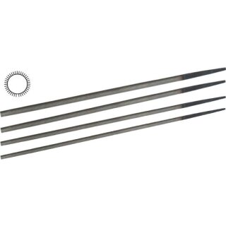 Triuso Kettensägenfeilensatz 4-tlg. 200x3,5/4/4,8/5,5mm,ohne Heft