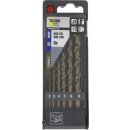 Triuso Edelstahlbohrerset, HSSCo 6tlg 2 - 8mm