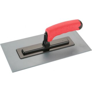 Triuso Kunststoff-Glättekelle 3mm, 14x28cm, mit Softgriff