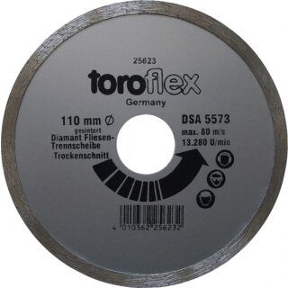 Triuso Fliesendiamantscheibe DIY, 110x22,2 mm